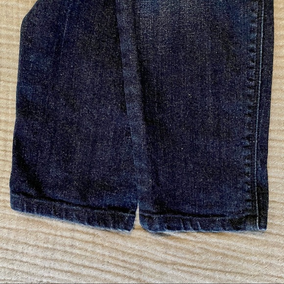 ASOS high-rise button fly jeans, dark wash - Picture 9 of 9